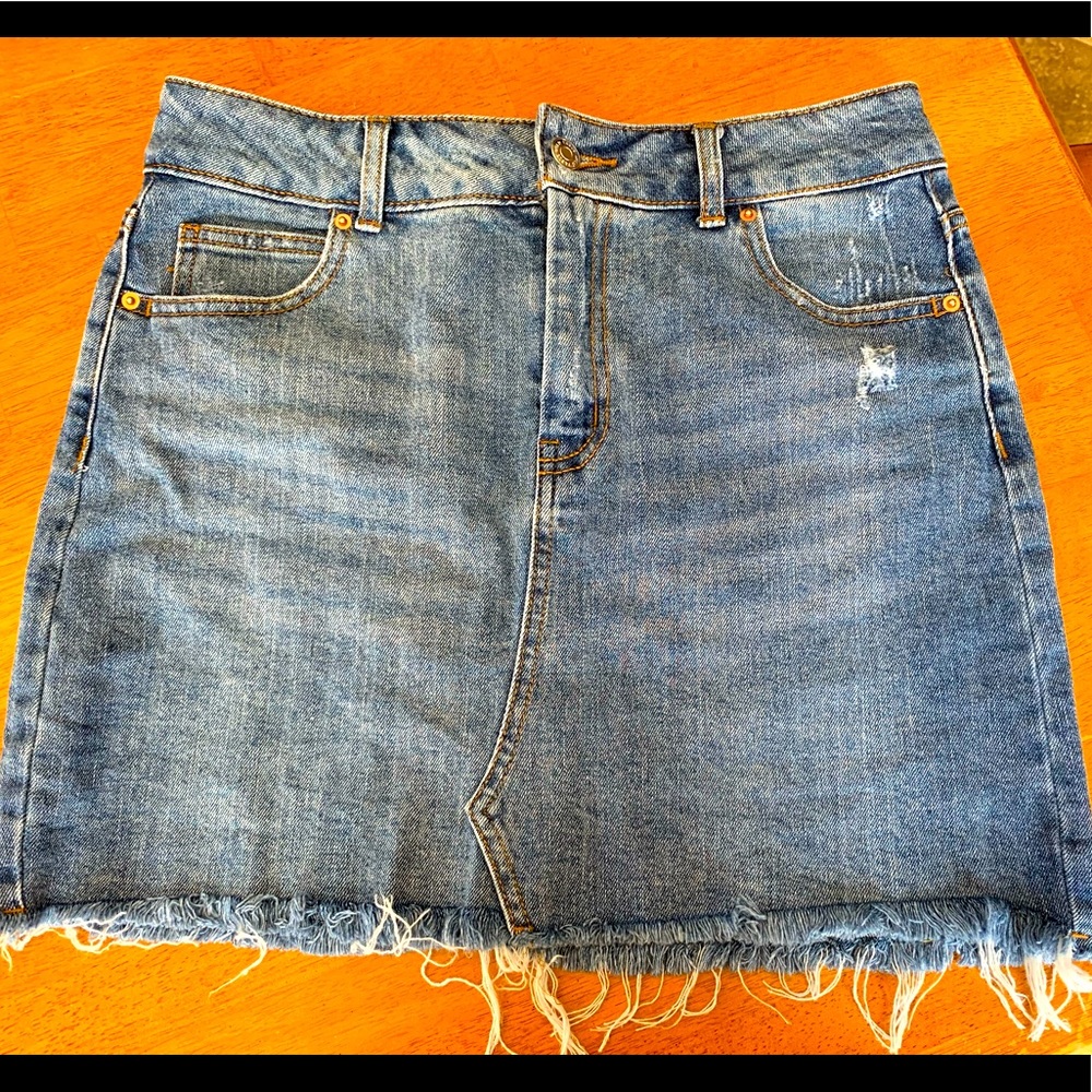 Wild Fable Jean Skirt